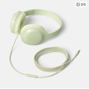 Kids' Macha Green Wired Headphones By HeyDay